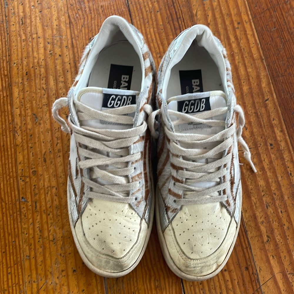 Golden goose calf skin sneakers